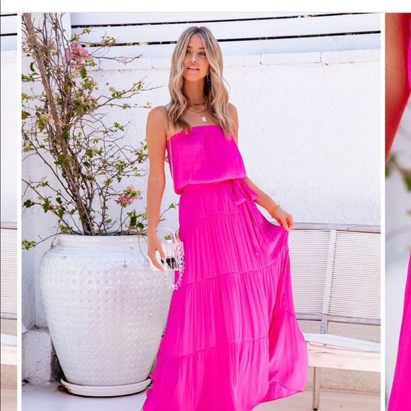 VICI Free Falling Maxi Dress - Picture 3 of 6